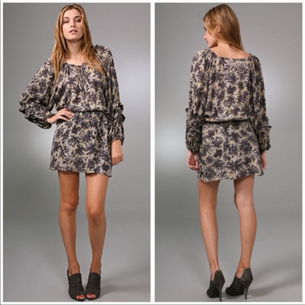 Parker 100% Silk Mini Dress